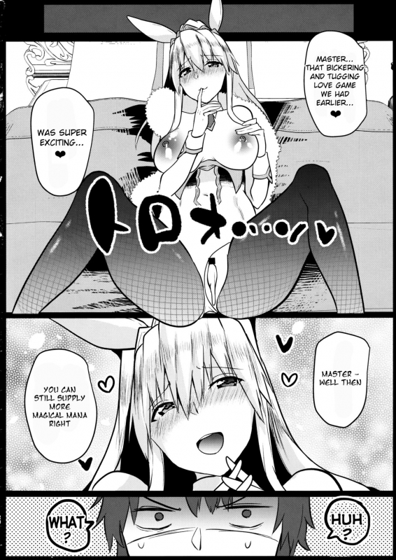 (C97) [Kuusou Monochrome (Abi)] Bunny ni Natta Artoria wa Seiyoku ga Su_18