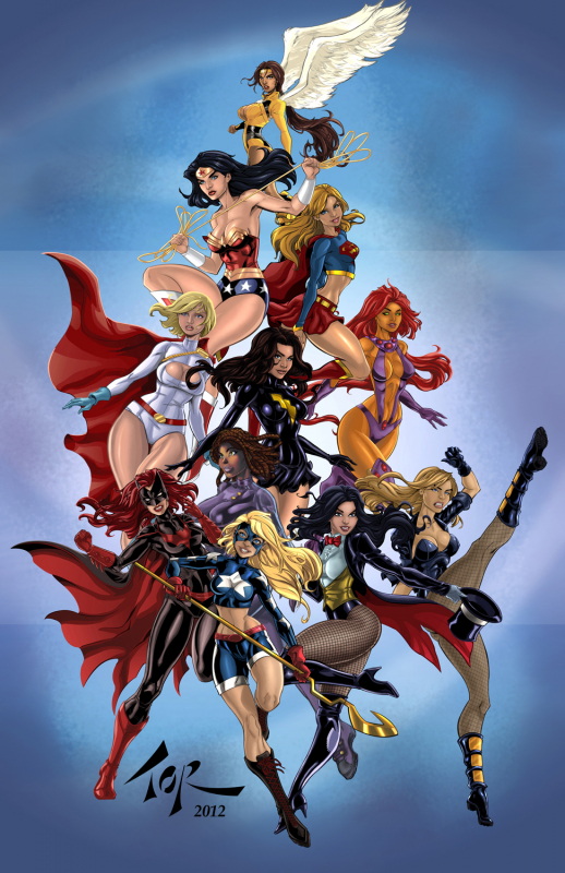 torsorbatwoman+black canary+courtney whitmore+dawnstar+kate kane+mari jiwe mccabe+mary batson+power girl+starfire+stargirl+supergirl+vixen (dc)+wonder woman+zatanna zatara60f3d0b64960185ad43cbbe23aae3c
