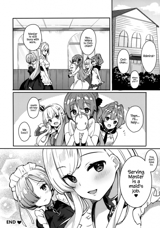 (COMIC1☆13) [Hobukuro! (Bekotarou)] Gohoushi no Itashikata. (Azur Lane) [English] {Hennoji_17