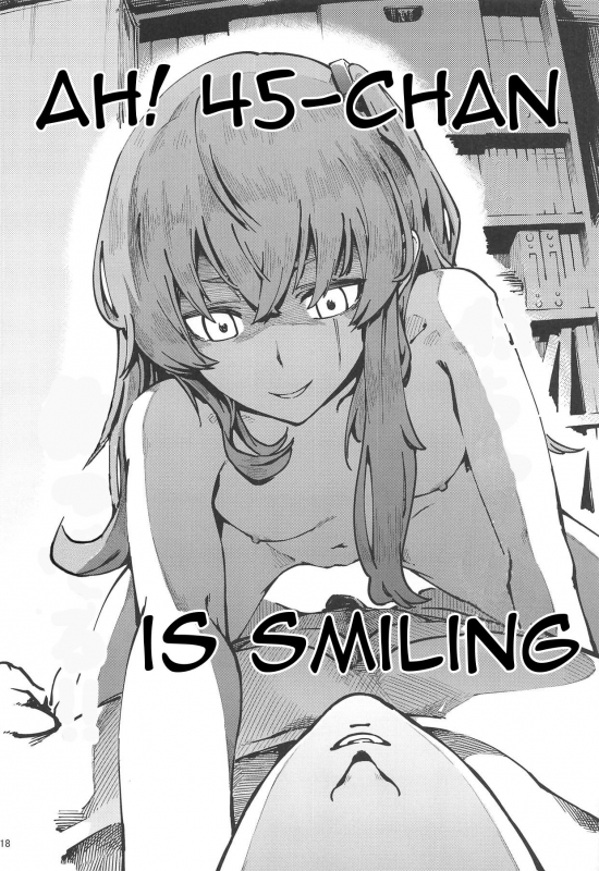 (COMIC1☆15) [Dekairuka] A! 45-chan ga Waratteru! (Girls' Frontline) [English]_16