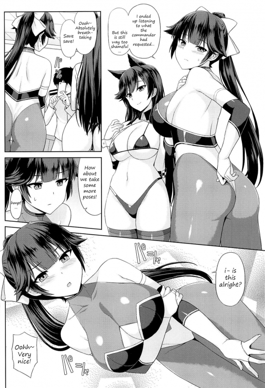 (COMIC1☆15) [Kaki no Tane (Summer)] Takao to Atago no Choppiri H na RQ Satsuei_03