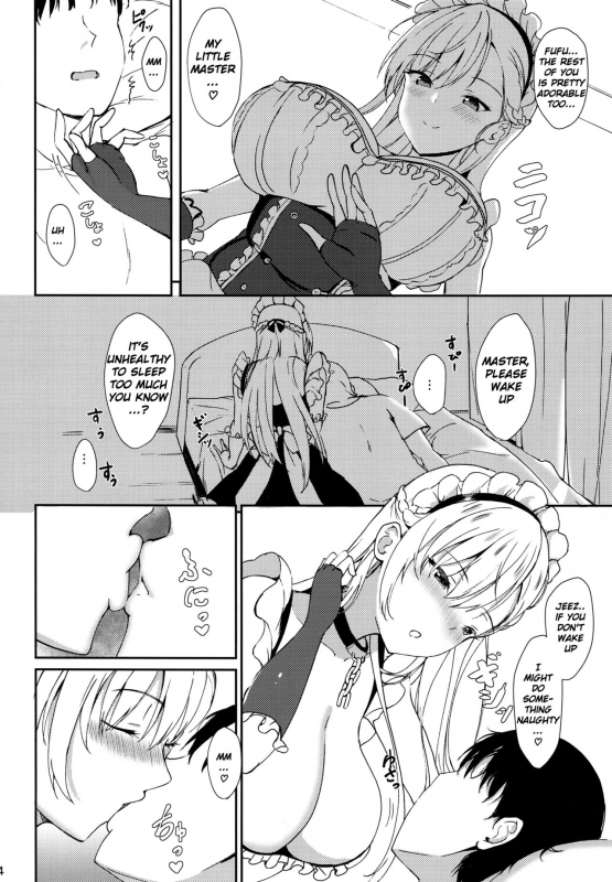 (COMIC1☆15) [Kuronisiki (Takaharu)] Belfast no Dakigokochi  Belfast's Embrace (Azur Lane) [Engli_02