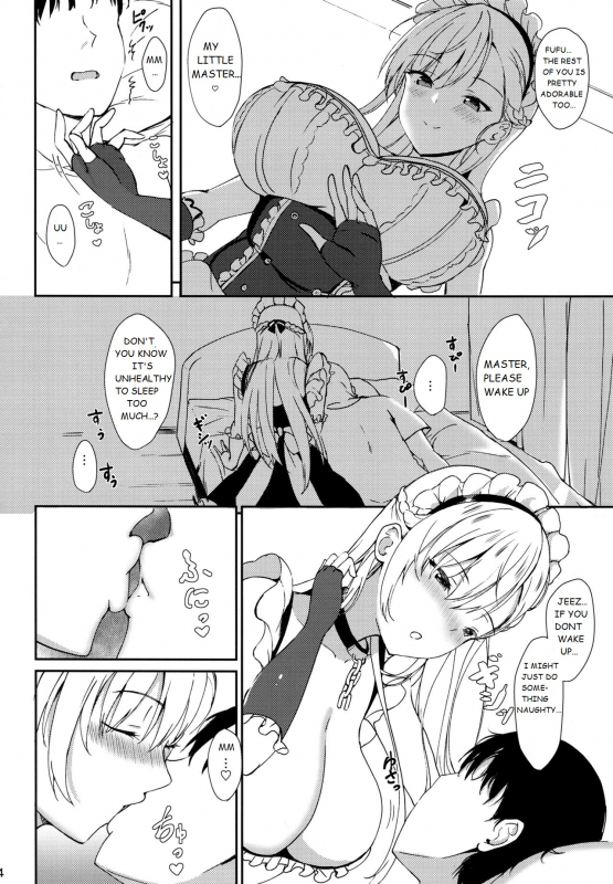 (COMIC1☆15) [Kuronisiki (Takaharu)] Belfast no Dakigokochi  Belfast's Embrace (Azur _02
