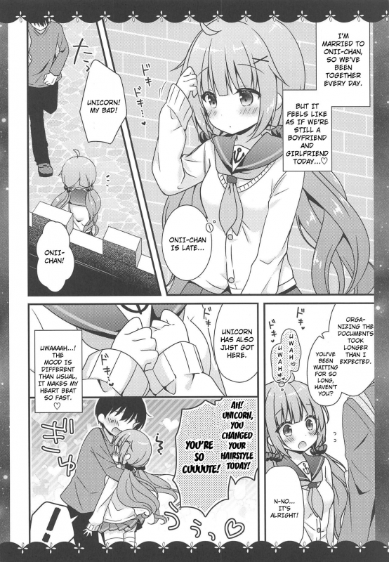 (COMIC1☆15) [Murasakiiro no Yoru (Murasaki)] Koko de Shite mo... Ii (Azur Lane)_04