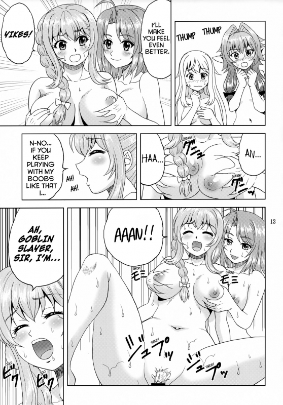 (COMIC1☆15) [YASRIN-DO (Yasu Rintarou)] Ko Onigoroshi o Iyashitai! (Goblin Slayer) [English] _11