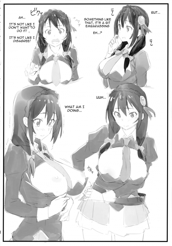 (COMIC1☆16) [Kamagabuchi (Hatanaka)] Pajama Party (Kono Subarashii Seka_02