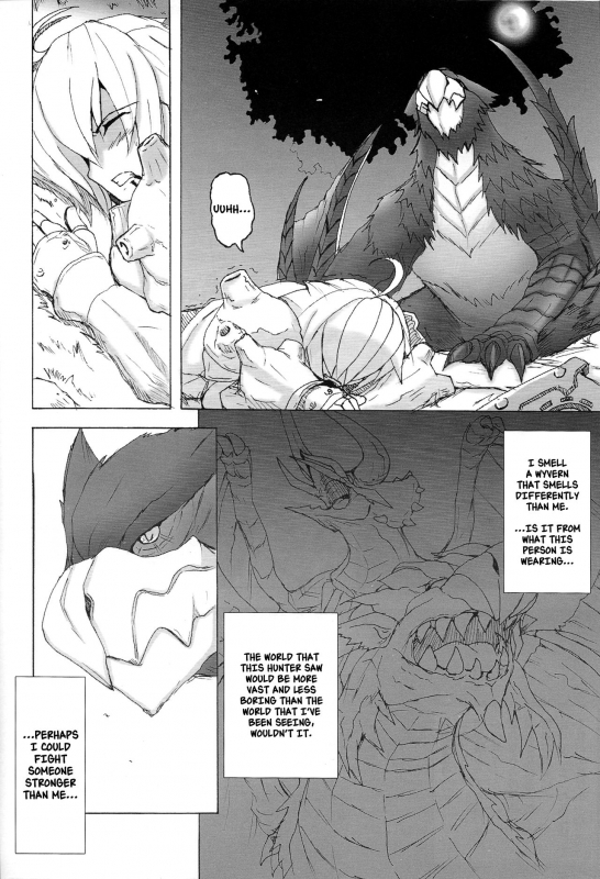 (COMIC1☆3) [Yo-Metdo (Yasakani An)] Yaten Karihime (Monster Hunter) [English] [Nishimaru]_04