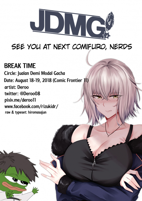 (COMIFURO 11) [Jualan Demi Modal Gacha (Deroo)] BREAK TIME (Granblue Fantasy) [English]_23