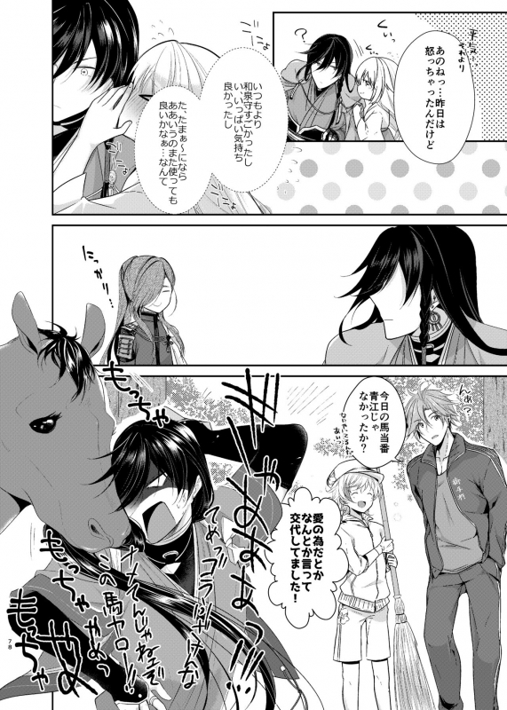 [ComeCue (Koshino)] Ao ni Somaru Hiru (Touken Ranbu) [Digital]_22