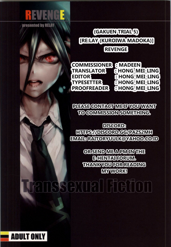 (Gakuen Trial 5) [RELAY (Kuroiwa Madoka)] REVENGE (Super Danganronpa 2) [English] [Hong_mei_ling]_38