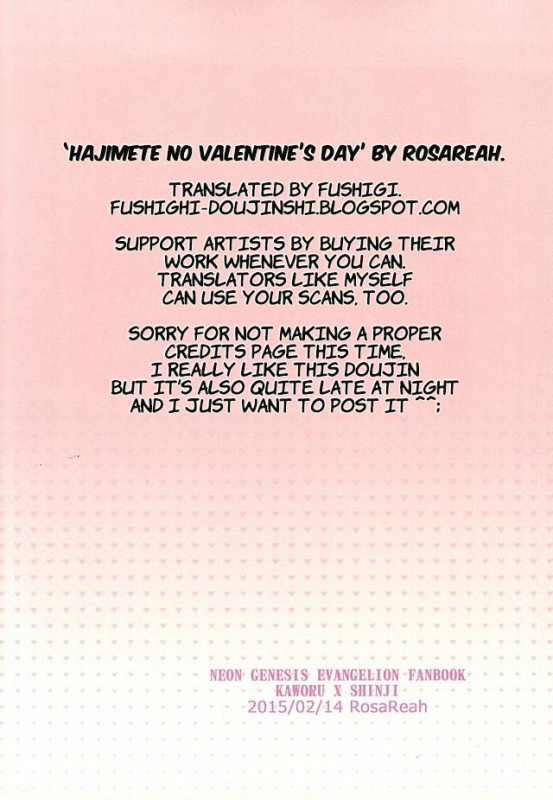 (Kimi to no Rendan 6) [K to S (RosaReah)] Hajimete no ~Valentine's _32