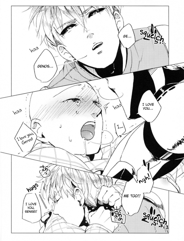 (ONE→HUNDRED 12) [Hishigata no Konchu (polon)] Delicious Yagi milk (One Punch Man) [E_40