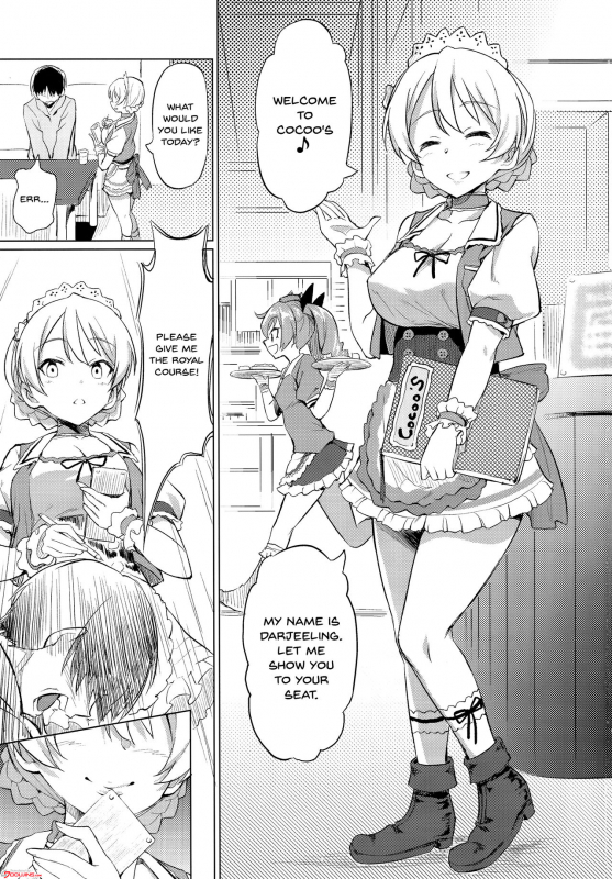 (Panzer Vor! 15) [AERODOG (inu)] Darjeeling no Royal Course (Girls und Panzer) [English] {Dou_01