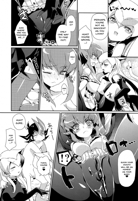(Puniket 25) [Hirusuta (Taira Kosaka)] Haran no Kouyasai (Yu-Gi-Oh! ZEXAL) [English] {doujins.com_15