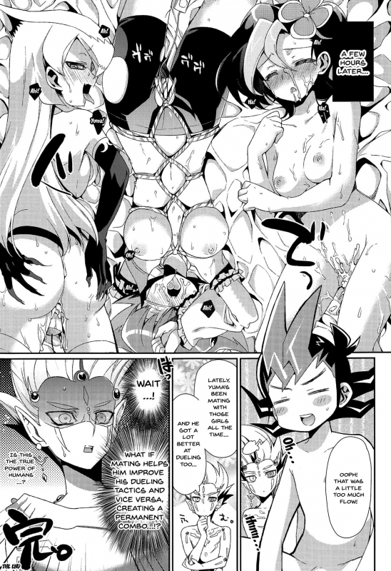 (Puniket 25) [Hirusuta (Taira Kosaka)] Haran no Kouyasai (Yu-Gi-Oh! ZEXAL) [English] {doujins.com_22