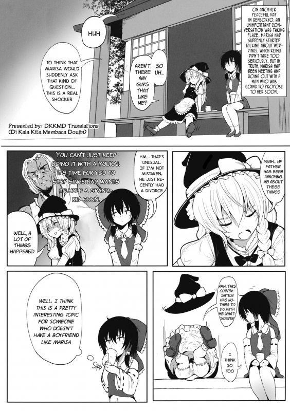 (Reitaisai 11) [HAMMER_HEAD (Makabe Gorou)] Marisa to Icha Love☆ (Touhou_02