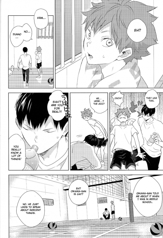 (SUPER RTS!! 2018) [Bubunhanten (Kazuki Rai)] Unlogic (Haikyuu!!) [English] [Otokonoko Scan_37