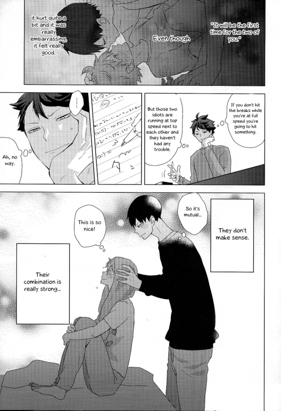 (SUPER RTS!! 2018) [Bubunhanten (Kazuki Rai)] Unlogic (Haikyuu!!) [English] [Otokonoko Scan_70