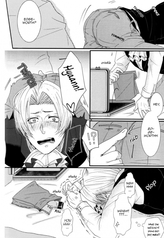 (Sabaki no Niwa 29) [Nichijou Cinema (Asahi)] Sensitive Honey (Gyakuten Saiban) [English] {ye_21