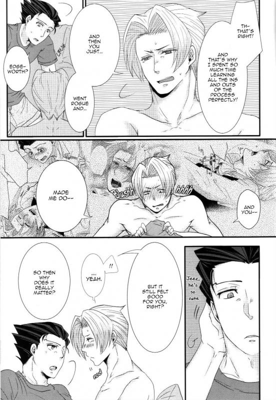 (Sabaki no Niwa 29) [Nichijou Cinema (Asahi)] Sensitive Honey (Gyakuten Saiban) [English] {ye_34