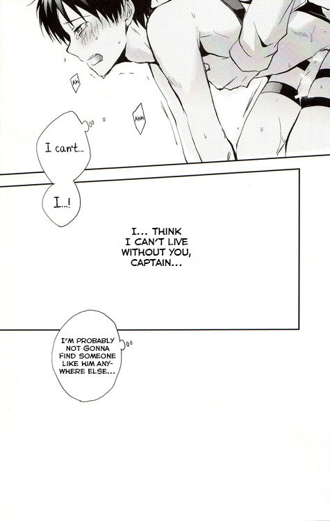 (Saikyou Kareshi) [Yinghua (sinba)] Dare ni mo Ienai (Shingeki no Kyojin) [English] [Y_14