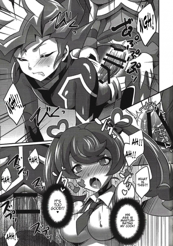 (Sennen Battle Phase 22) [HEATWAVE (Kaitou Yuuhi)] FUTANARIHEROINE x HERO (Yu-Gi-O_36