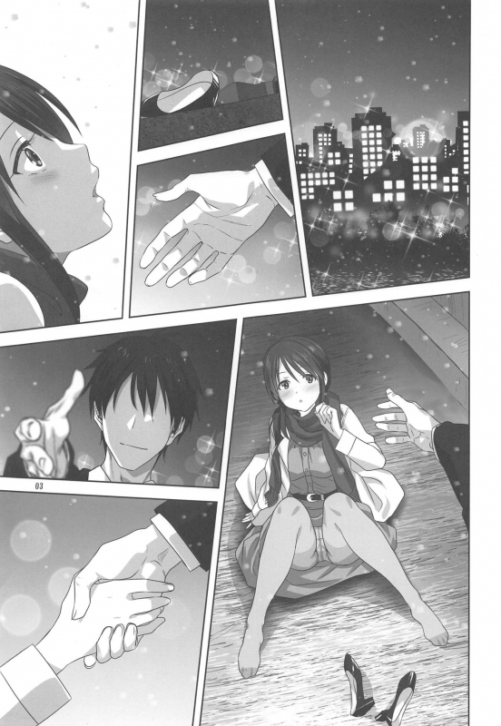 [Mitarashi Club (Mitarashi Kousei)] Miyu to P no Oshigoto (THE IDOLM@STER CINDERELLA GIRLS)_01