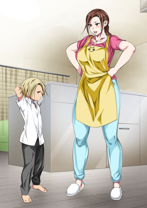 [Circle Spice] Okorinbo Mama no Amayakashi Sex de Furyou Musuko ga Kousei Shita Hanash_088