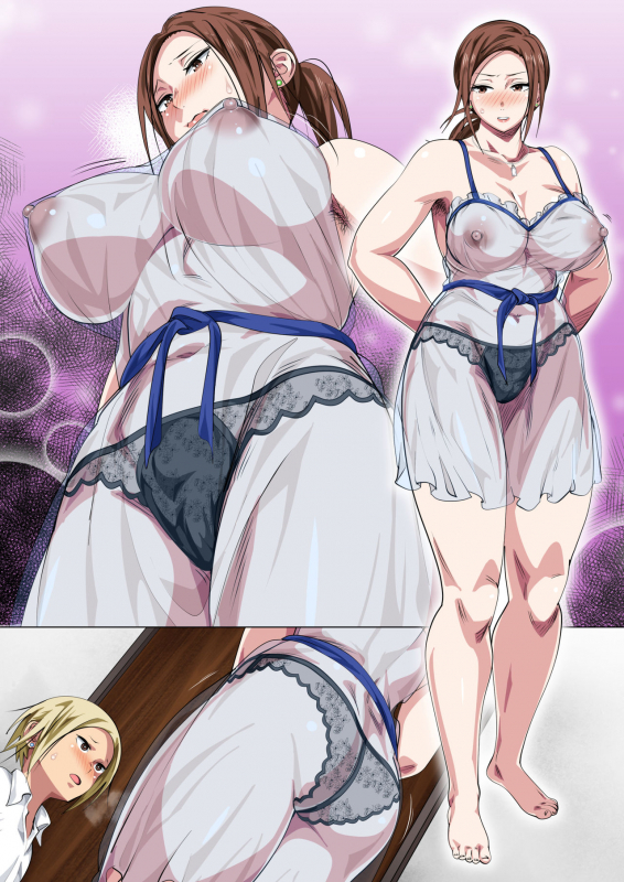 [Circle Spice] Okorinbo Mama no Amayakashi Sex de Furyou Musuko ga Kousei Shita Hanash_094