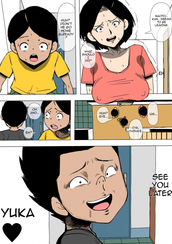 [Doujin Mukashibanashi] Okaa-san to Class no Yarichin ga  Mom and the Playboy Classmat_23