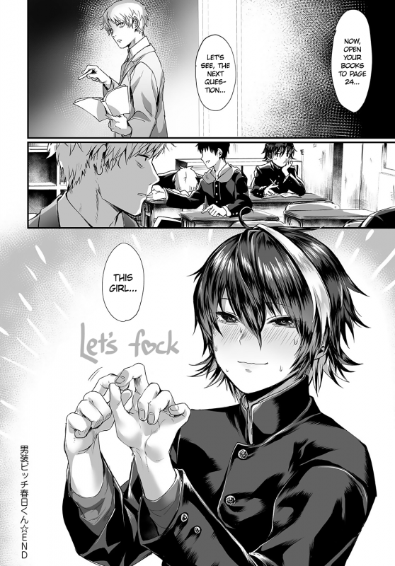 [Echigoya Takeru] Dansou Bitch Kasuga-kun  Crossdressing Thot Kasuga-_19