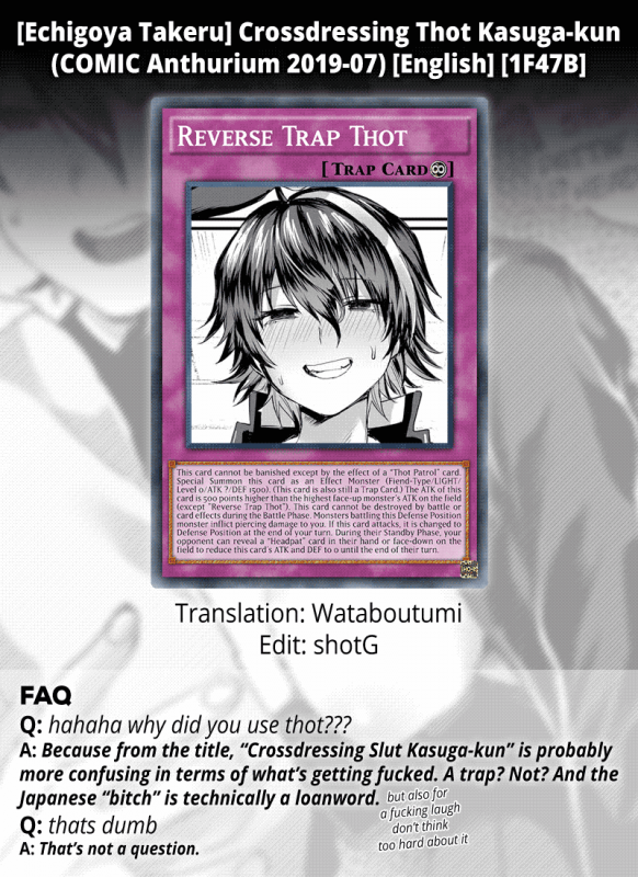 [Echigoya Takeru] Dansou Bitch Kasuga-kun  Crossdressing Thot Kasuga-_20