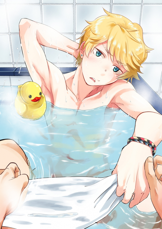 [Eichi Jijou (Takamiya)] Bathroom Magic - Mifune Rio - [English] {Shotachan} [Digital]_01