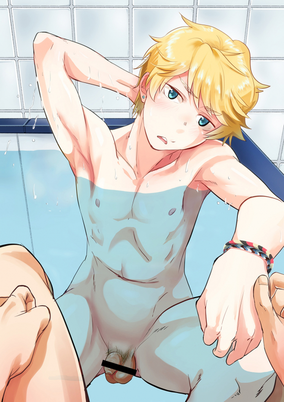 [Eichi Jijou (Takamiya)] Bathroom Magic - Mifune Rio - [English] {Shotachan} [Digital]_61