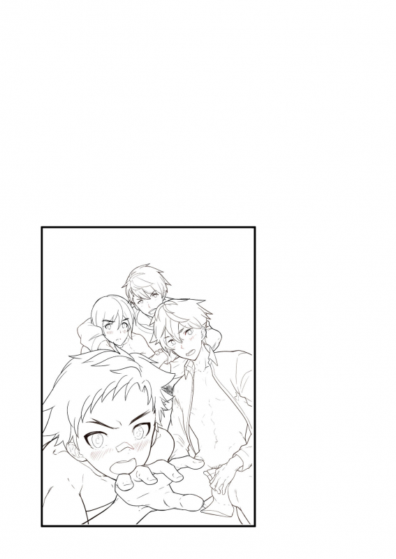 [Eichi Jijou (Takamiya)] Emuken 2 Danshi Yonin Warikan Ecchi! [English] {Chin²} [Digital]_57