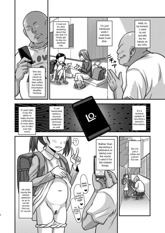 [Futanarun (Kurenai Yuuji)] Jouhou Kaihen Lolicon Oji-san [English] {Hennojin} [Digital]_05