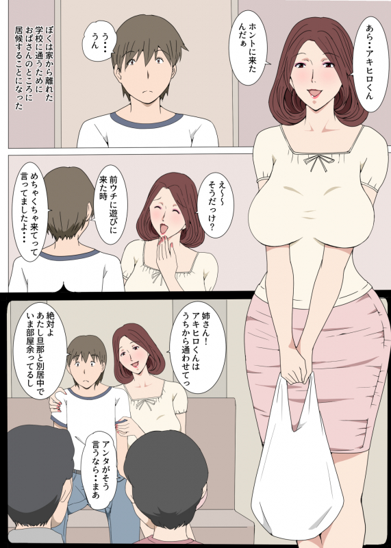 [Pairesshu] Oba-san To 1-kai H Shitara Tomaranaku Natta Hanashi_01