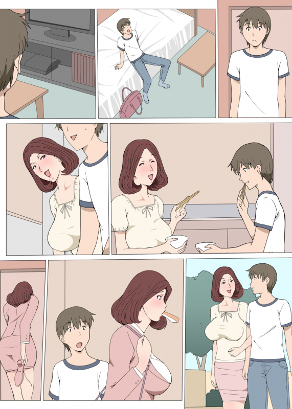 [Pairesshu] Oba-san To 1-kai H Shitara Tomaranaku Natta Hanashi_34