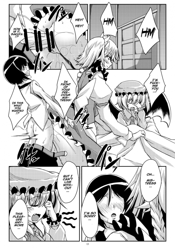 [Guild Plus (tatsuya)] Sakuya-san wa Boku no Omou Mama (Touhou Project) [English] [Naxusnl] [D_11