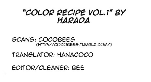 [Harada] Color Recipe Vol. 1 [English] {Cocobees, Pink Cherry Blossom Scans}_068