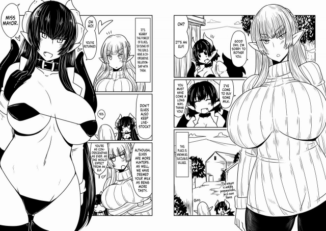[Hroz] Elf-san to Succubus-san.  An Elf And A Succubus. [English] {Erelzen} [Digital]_01