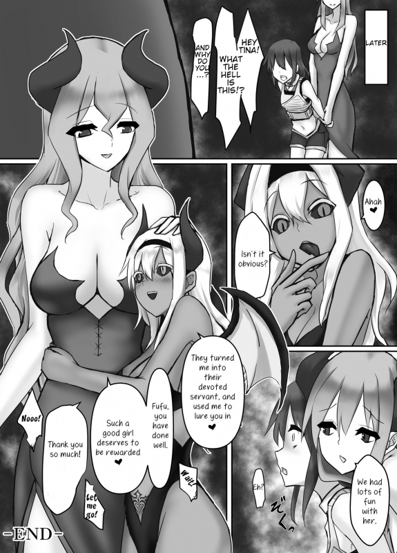 [Intondou (Stealth Moko)] Jingai Lez Rape ~Succubus Hen~ [English] {Ogodei-Khan}_31