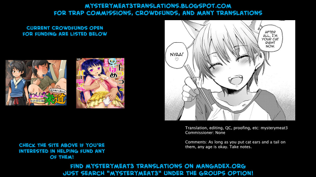 [James Hotate] Ore to Neko no Shiiku Seikatsu (Koushoku Shounen Vol. 13) [English] [myst_16