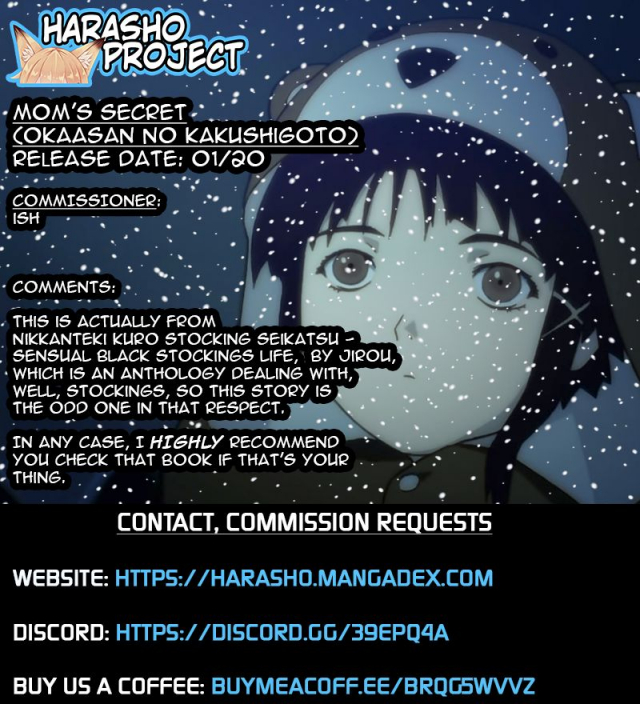 [Jirou] Okaa-san no Kakushigoto  Mom's Secret (Nikkanteki Kuro_24