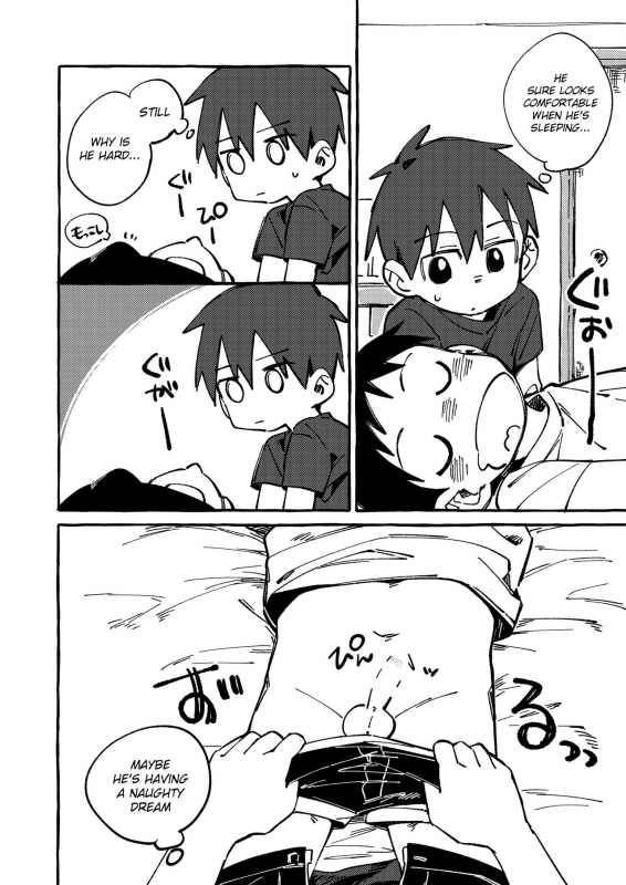 [Keito no Mori (Wool)] Neteiru Yuujin o Kimochiyoku Saseteageru Hon. [English] {Shotachan} [Dig_05