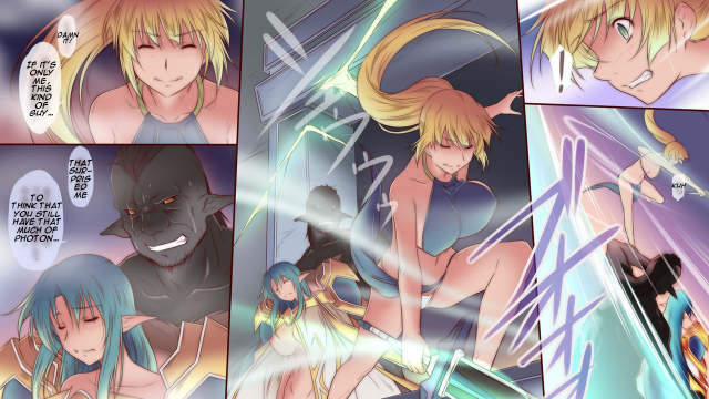 [Kinmekki Damashii (Sendorikun)] Onna Kishi wa Orc ni Ryoujoku Sarer_22