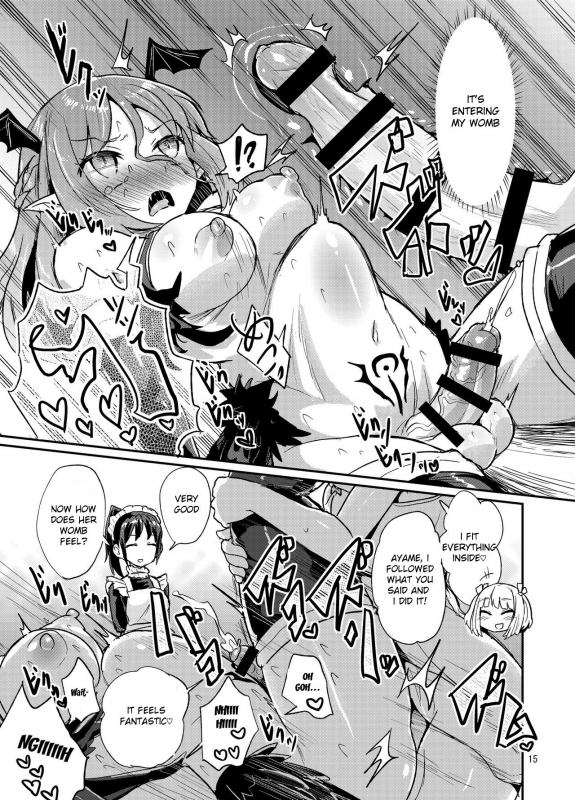 [Konnyaku Nabe (magifuro Konnyaku)] Yowayowa Futanari Succubus-chan #01 [English] [Digital]_14