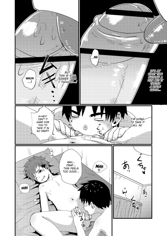 [Koufuku Iinchou (Happy)] Doukyuusei to Otomari  Sleepover with a Classmate [English] {S_24