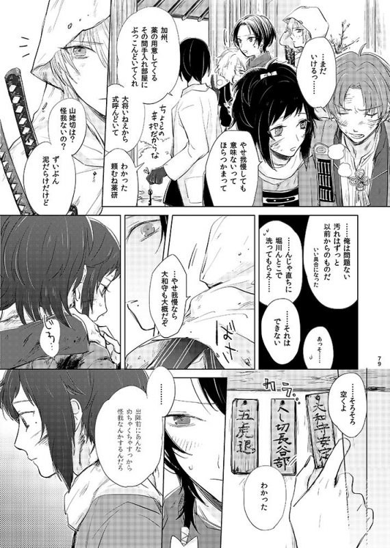 [tooclosetosee (しげる)] H♡NEY T♡XIC H♡NEY (Touken Ranbu) [Digital]_76