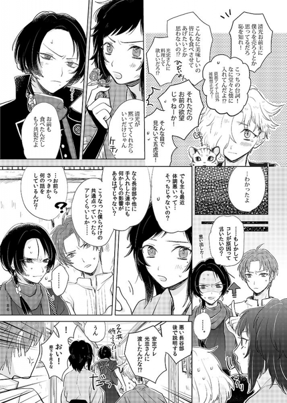 [tooclosetosee (しげる)] H♡NEY T♡XIC H♡NEY (Touken Ranbu) [Digital]_83